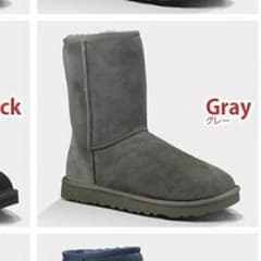 UGG グレー 昨年10回程度使用のサムネイル