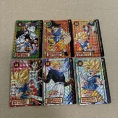 ドラゴンボール カードダス 6枚セット プリズム - メルカリ