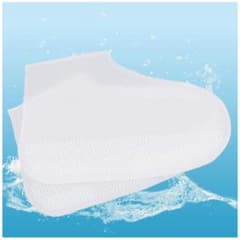 シリコンシューズカバー防水 軽量 透明色  (S)のサムネイル