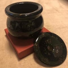 未使用/匿名配送】津軽塗☆蓋付き☆建水☆茶道具☆化粧箱入り - メルカリ