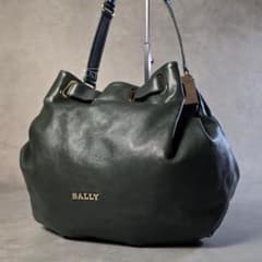 【極美品】バリー ワンショルダーバッグ カタリナ レザー ダークグリーン 極美品】バリー ワンショルダーバッグ カタリナ レザー ダークグリーン