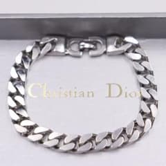 極美品☆Dior ブレスレット 喜平 シルバー カラーヴィンテージ 激レア 