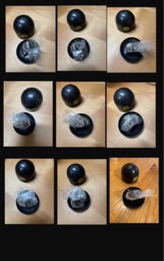 カプセルおもちゃ 黒のサムネイル