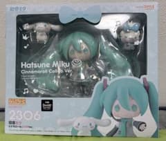 ねんどろいど 初音ミク シナモロールコラボVer. ※箱折れ部分有 - メルカリ