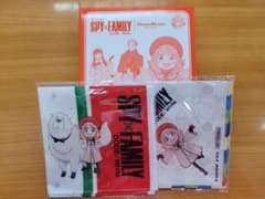 극장판 SPY×FAMILY와 Hotto Motto 멜라민 플레이트와 손수건