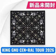 King Gnu CEN+RAL TOUR 2026 BANDANA ブラック③ - メルカリ