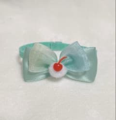 ぬいぐるみ用リボン メロンクリームソーダ