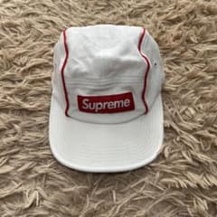 Supreme キャップ ホワイト レッドのサムネイル