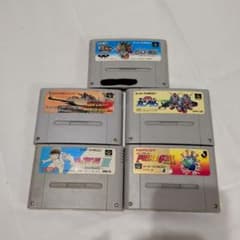 スーパーファミコン ソフト 5本セット - メルカリ