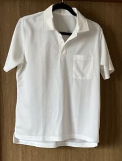 ポロシャツ Lサイズ ボタン付きsevenUNIFORM　調理用制服　男女兼用のサムネイル