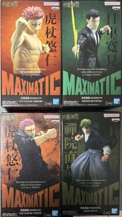 MAXIMATIC 주술회전 피규어 세트 4체