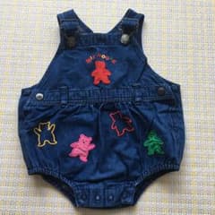 ミキハウス ロンパース オーバーオール ダルマオールのサムネイル