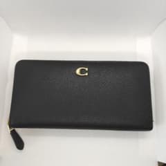 COACH コーチ 長財布 アコーディオン ジップ ウォレット レザーCC489