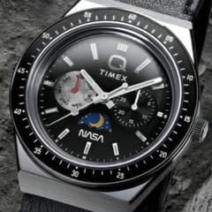 【NASA限定】Q TIMEX アポロ17号 替えベルト2種付（本革・メタル) NASA限定】Q TIMEX アポロ17号 替えベルト2種付（本革・メタル) - メルカリ