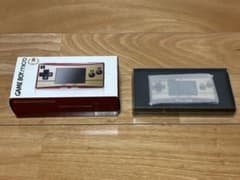 任天堂 ゲームボーイミクロ + 非売品 IIコン フェイスプレート 極上品