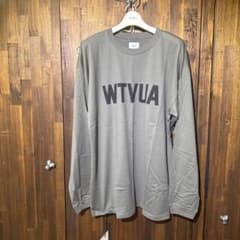 WTAPS ダブルタップス　ロングスリーブ Tシャツ オリーブ サイズ04 WTAPS ダブルタップス ロングスリーブ Tシャツ オリーブ サイズ04