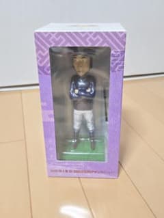 武豊騎手 京都競馬場グランドオープン記念 サイン入りフィギュア 未