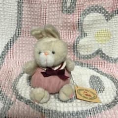 【希少】 レトロ うさぎのぬいぐるみのオルゴール ヴィンテージ 昭和レトロ ヴィンテージ 小さなうさぎのぬいぐるみオルゴール 中古品