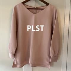 PLST 長袖ブラウス ピンク Mサイズのサムネイル