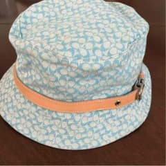 未使用 COACH コーチ ハット タグ付き 春色！のサムネイル