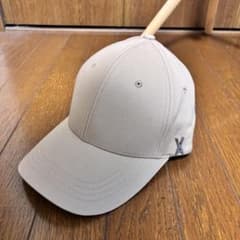 VARZAR Stud logo over fit ball cap ベージュのサムネイル