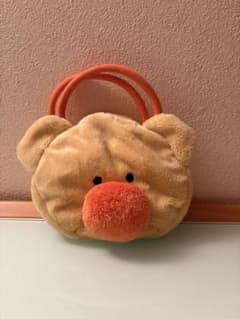 クマの顔のぬいぐるみバッグのサムネイル