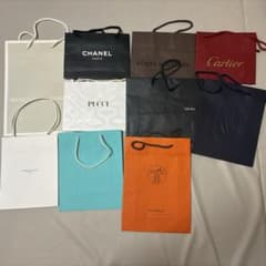 ハイブランド ショップ袋 まとめ売り 10枚セット - メルカリ