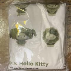 新品 関西万博日本館会場限定 ハローキティちゃんTシャツ Algae 藻類