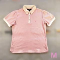 Callaway X Series M ピンク/ホワイト ストライプシャツ - メルカリ