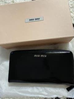 miumiu 長財布　黒のサムネイル