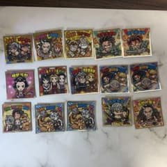 鬼滅の刃　鬼滅の刃マン　遊郭編　シール　ビックリマンチョコ　15枚セットのサムネイル