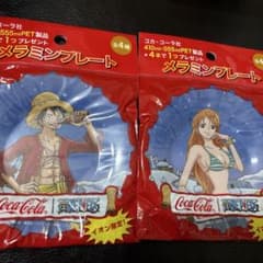 ONE PIECE 멜라민 플레이트 2장 세트