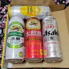 ビール、発泡酒、ハイボール4本セットのサムネイル
