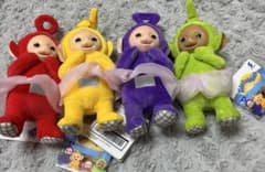 テレタビーズ　マスコットボールチェーン　チュチュでおめかし　全4種セット
