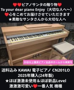 送料込み KAWAI 電子ピアノ CN201LO 2025年購入 ほぼ激激未使用 送料込み KAWAI 電子ピアノ CN201LO 2025年購入 ほぼ激激未使用 - メルカリ