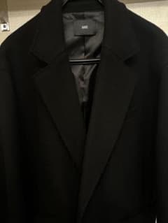【11/15まで専用★】【美品】HARE 黒 ミディアムコートのサムネイル