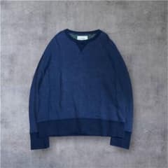 00s old UNIQLO スウェット Sweat 前V 短丈 y2k