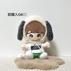 なにわ男子 ちびぬい はぴぬい ぬい服(ブラック) - メルカリ