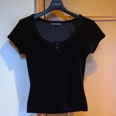 ✨最終お値下げです✨　FOXEY　NEW YORK　38 ベロア カットソーのサムネイル
