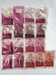 日本画用 中古 合成 岩絵具（桃・紅・朱系）のサムネイル