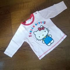 90cm キティちゃん長袖Tシャツのサムネイル