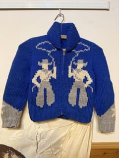 60s カウチンセーター Lightning ZIP カウボーイ 506 507 - メルカリ