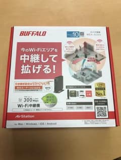 【新品】Buffalo  Wi-Fi中継機❣️❣️のサムネイル