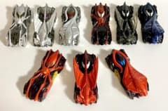 【希少品】バイラルコア　クリアレアver. 9種セット　仮面ライダードライブ 希少品】バイラルコア クリアレアver. 9種セット 仮面ライダードライブ