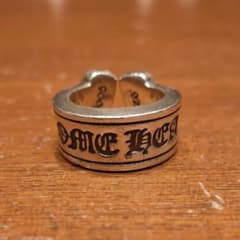 クロムハーツ/CHROME HEARTS スクロールラベルリング【ラージ】のサムネイル