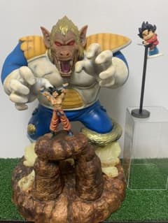リペイント ドラゴンボール 一番くじ 大猿ベジータ 孫悟空フィギュア ヤジロベー リペイント ドラゴンボール 一番くじ 大猿ベジータ 孫悟空フィギュア