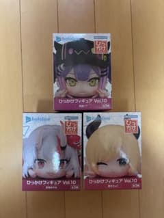 最安ショップ比較】 ホロ*ライブ ひっかけフィギュア Vol.10 全3種 百