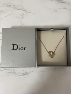 Christian Dior Dロゴペンダントネックレスのサムネイル