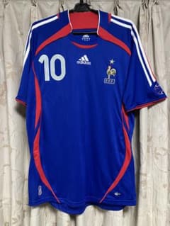 2006年 W杯 フランス代表 ジダン ユニフォーム XLサイズ - メルカリ