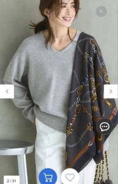 23区 ウールカシミヤストール Oggi・LEE掲載品 - メルカリ